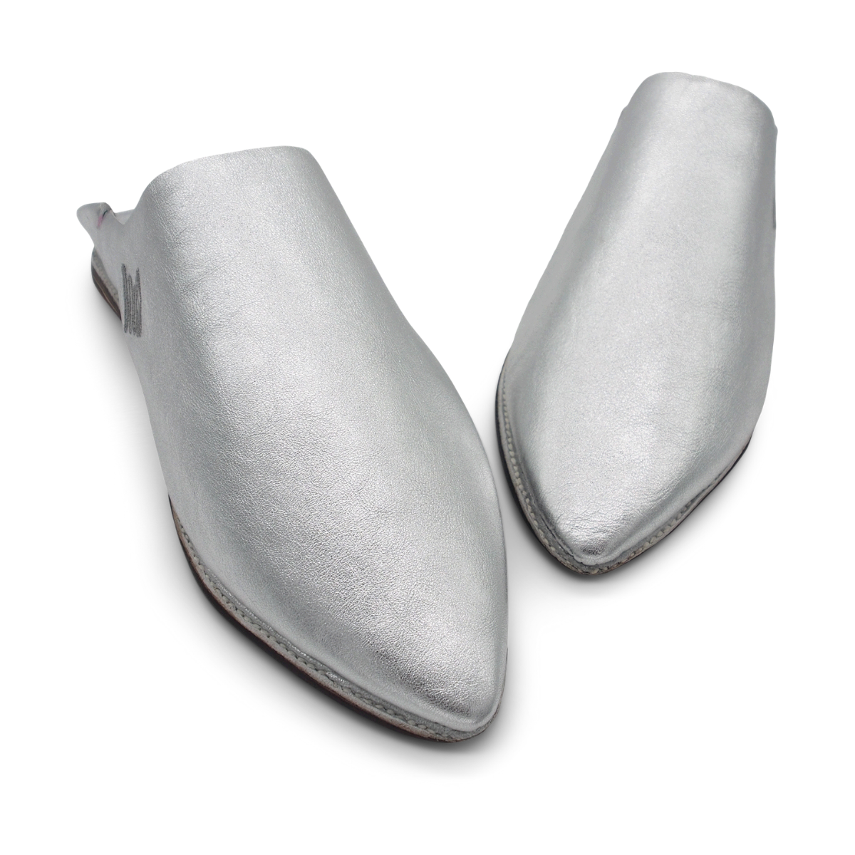 THE O.G. SILVER BABOUCHE
