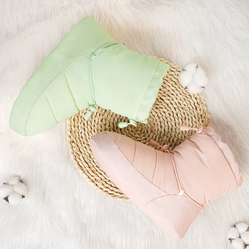 Plys varme ballet-booties til opvarmning